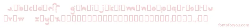 TangeloRegular Font – Pink Fonts on White Background