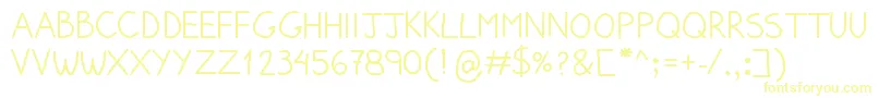 PumpedUpKicks Font – Yellow Fonts