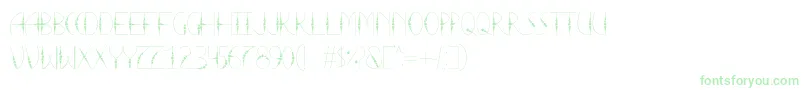 LaTortura Font – Green Fonts on White Background