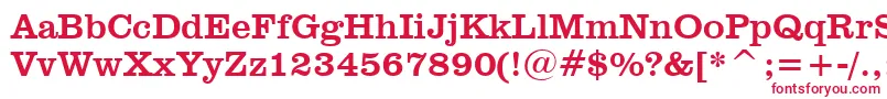 ClarendonBt Font – Red Fonts