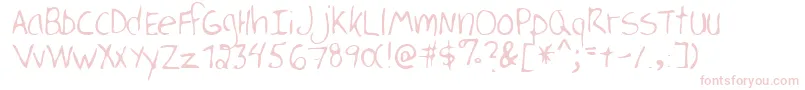 PierreRegular Font – Pink Fonts