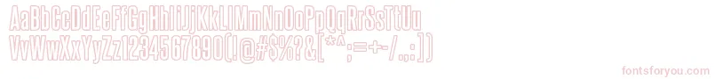 SteelfishoutlineRegular Font – Pink Fonts