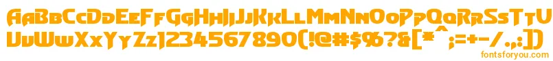 ConvoyBold Font – Orange Fonts