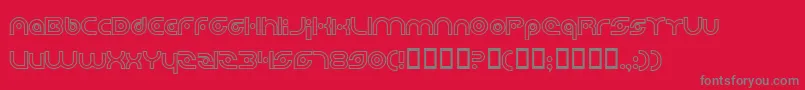 More about PlanetaryOrbiterOutlineBold Font PlanetaryOrbiterOutlineBold Font – Gray Fonts on Red Background