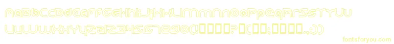 PlanetaryOrbiterOutlineBold Font – Yellow Fonts