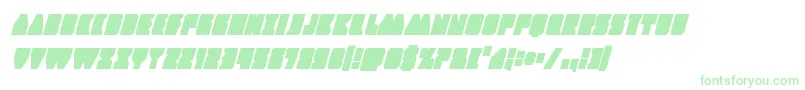 Czcionka Contourofdutycondital – zielone czcionki