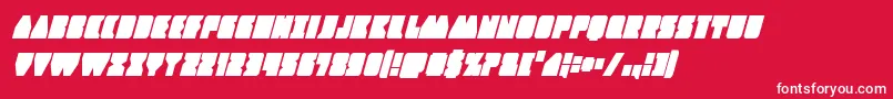 Más sobre la fuente Contourofdutycondital fuente Contourofdutycondital – Fuentes Blancas Sobre Fondo Rojo