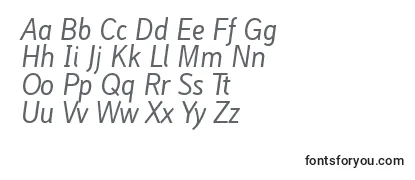 Обзор шрифта LacunaItalic