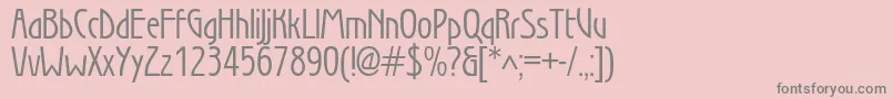 Подробнее о шрифте Secessionc Шрифт Secessionc – серые шрифты на розовом фоне