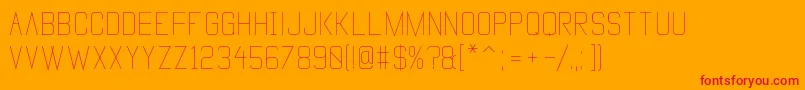 Más sobre la fuente VanadineRegular fuente VanadineRegular – Fuentes Rojas Sobre Fondo Naranja