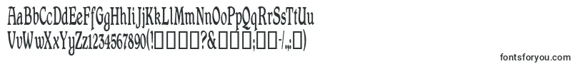 Шрифт Shrewsburycondensed – официальные шрифты