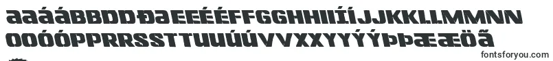 Lefthandlukeleft-fontti – islantilaiset fontit