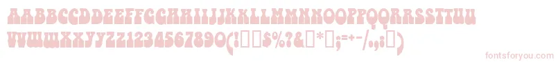 Valentina Font – Pink Fonts on White Background