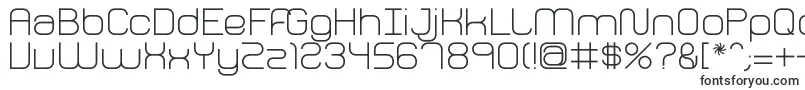 Шрифт FhPerception – простые шрифты