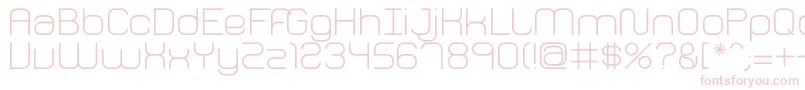 FhPerception Font – Pink Fonts on White Background