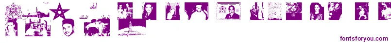 Lisätietoja Maroc-fontista Maroc-fontti – violetit fontit