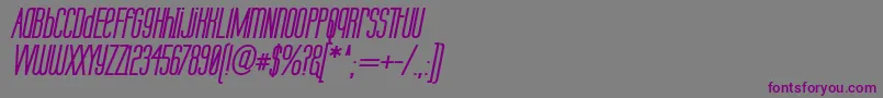 Labtubi Font – Purple Fonts on Gray Background