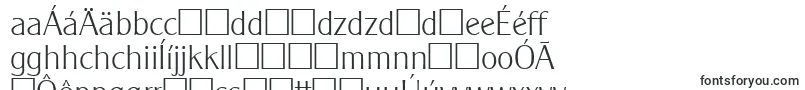 ClearfacegothiclhRegular Font – Slovak Fonts