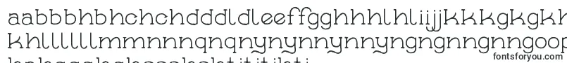 SkybirdRough-Schriftart – sesotho Schriften