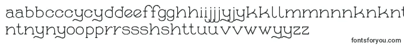 SkybirdRough-Schriftart – ruandische Schriften