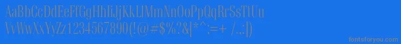 Подробнее о шрифте Vetrenc Шрифт Vetrenc – серые шрифты на синем фоне