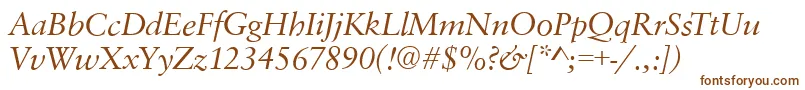 SavoyItalic Font – Brown Fonts