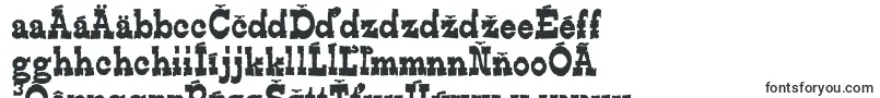 Czcionka Edmundsdistressed – słowackie czcionki