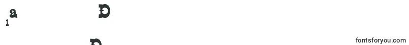 Edmundsdistressed-Schriftart – kirgisische Schriften