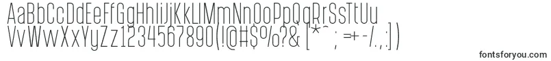 Fonte PostscriptumLight – fontes para logotipos