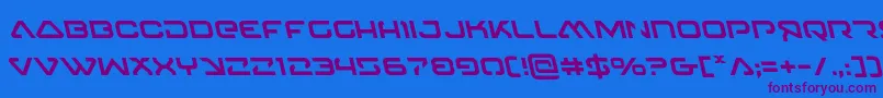 4114blasterv2left-fontti – violetit fontit sinisellä taustalla