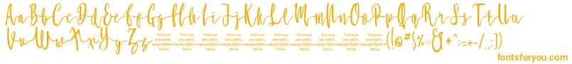 MollucaFree Font – Orange Fonts
