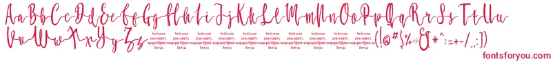 MollucaFree Font – Red Fonts