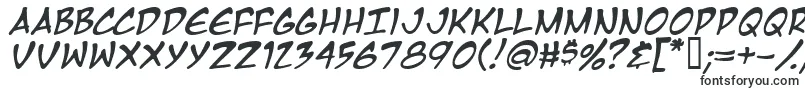 Шрифт MangaTempleItalic – популярные шрифты