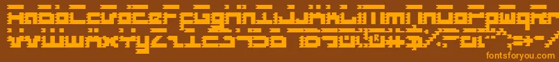 Подробнее о шрифте RoidRageCondensed Шрифт RoidRageCondensed – оранжевые шрифты на коричневом фоне