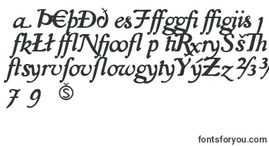 IslaExtra font – new Fonts