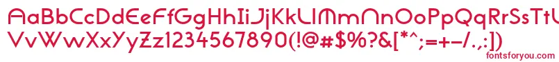 NeogothisadfstdDemibold Font – Red Fonts