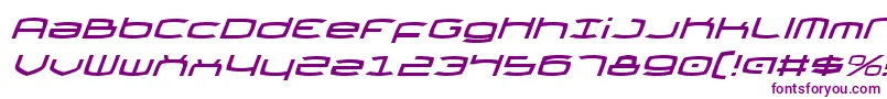 ThundergodItalic Font – Purple Fonts