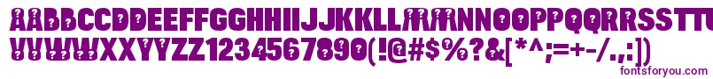 BulltoadquestionRegular Font – Purple Fonts
