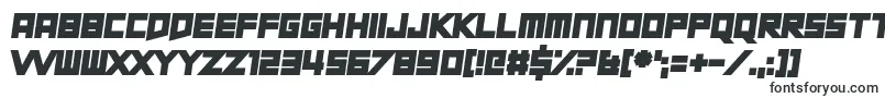 Шрифт ShortXurkitTilt – художественные шрифты