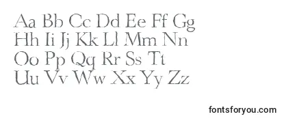 LingwoodantiqueLightRegular Font