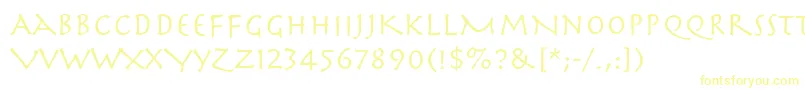 Herculanum Font – Yellow Fonts