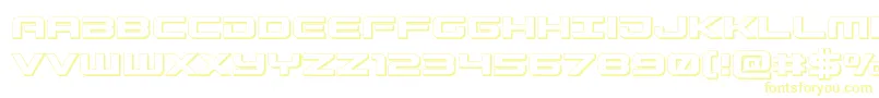 Gunship3D Font – Yellow Fonts