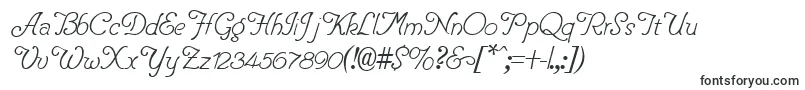 PentipRegular Font – Black Fonts on White Background