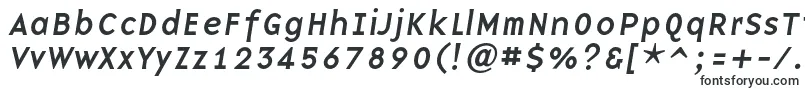 BaseninecItalic-fontti – OTF-fontit
