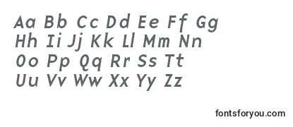 BaseninecItalic-fontti