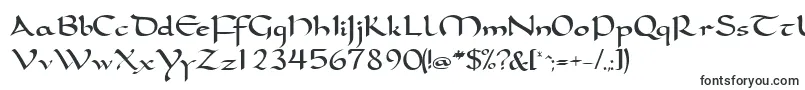 Шрифт Samovarssk – средневековые шрифты