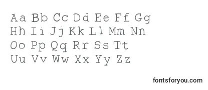 Theantitype-fontti