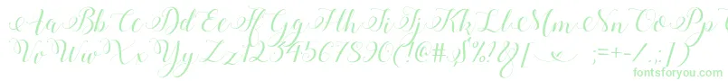 StylishCalligraphyDemo Font – Green Fonts