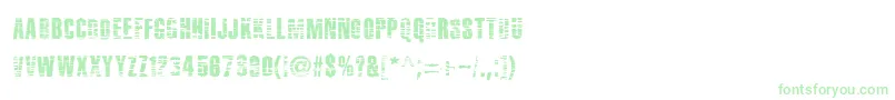 MenthaRapture Font – Green Fonts on White Background