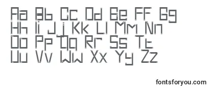 CrossScrew-fontti